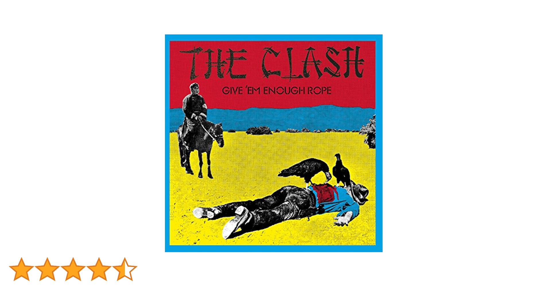 洋楽 THE CLASH GIVE 'EM ENOUGH ROPE Give 'Em Enough Rope - Wikipedia